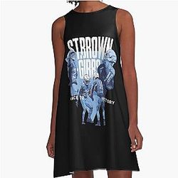 Jahmyr Gibbs  Amon-Ra St. Brown Detroit Victory Dance A-Line Dress