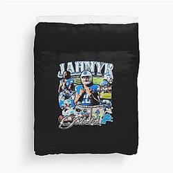 Jahmyr Gibbs Vintage Duvet Cover