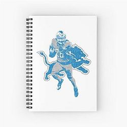 Jahmyr Gibbs Spiral Notebook