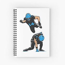 Jahmyr Gibbs and Amon-Ra St. Brown Detroit Lions Notebook