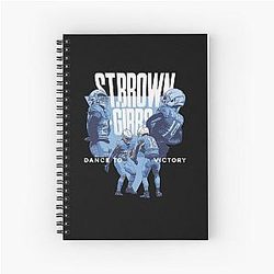 Jahmyr Gibbs Amon-Ra St. Brown Detroit Victory Dance Spiral Notebook