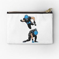 Jahmyr Gibbs and Amon-Ra St Brown Detroit Heroes Detroit Lions Zipper Pouch