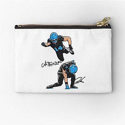 Jahmyr Gibbs Amon-Ra St. Brown Detroit Lions Zipper Pouch