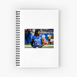 Jahmyr Gibbs Merch Collection Jahmyr Gibbs Notebook