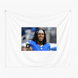 Jahmyr Gibbs Merch Jahmyr Gibbs Tapestries