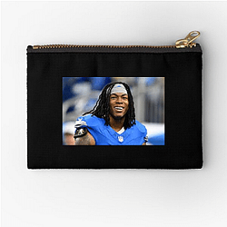 Jahmyr Gibbs Merch Jahmyr Gibbs Zipper Pouches