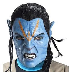Rubie's Avatar Deluxe Jake Sully Adult Foam Latex Mask
