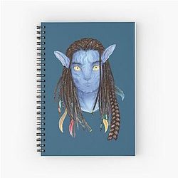 Jake Sully Spiral Notebook