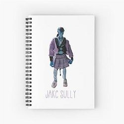 Baby Girl Jake Sully Spiral Notebook