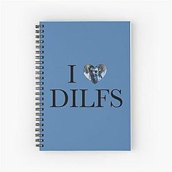 I Love Dils Jake Sully Spiral Notebook