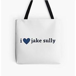 I love Jake Sully All Over Print Tote Bag