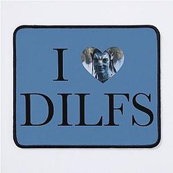 I Love Dils - Jake Sully Mouse Pad