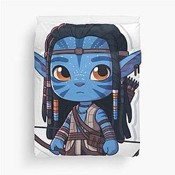 Cute Jake Sully Duvet Cover