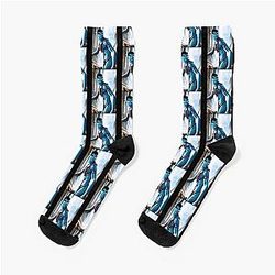 Jake Sully Cartoon Socks