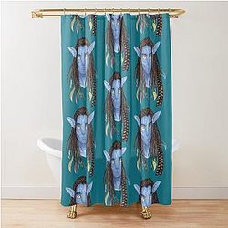 Jake Sully Shower Curtain