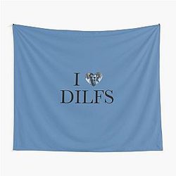 I Love Dils Tapestry