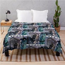 Jake Sully 90s Style Throw Blanket