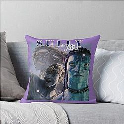Jake Sully 90s Style Throw Pillow