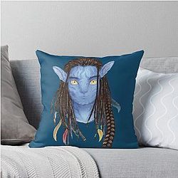 Jake Sully Throw Pillow