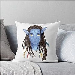 Jake Sully Throw Pillow