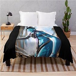 Jake Sully Cartoon Throw Blanket