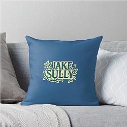 Jake Sully Avatar Throw Pillow