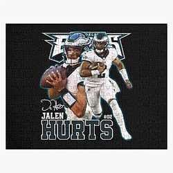 Jalen Hurts Football Signature Jigsaw Puzzle Perfect Gift For Football Lovers