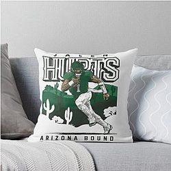Jalen Hurts Arizona Bound Throw Pillow