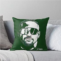 Jalen Hurts Throw Pillow