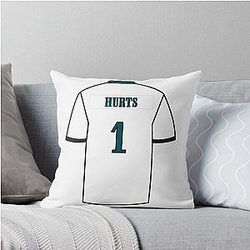 Jalen Hurts Jersey Pillow