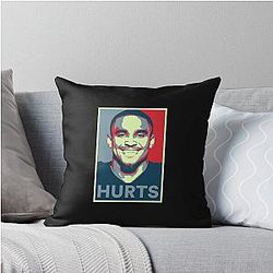 Jalen Hurts Throw Pillow