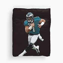 Jalen Hurts Duvet Cover