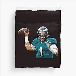 Jalen Hurts Duvet Cover