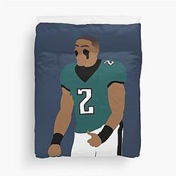 Jalen Hurts Duvet Cover