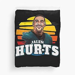 Jalen Hurts Duvet Cover