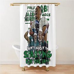 Jalen Hurts Starving for This Shower Curtain