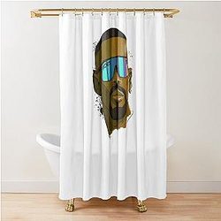 Jalen Hurts Rents Shower Curtain