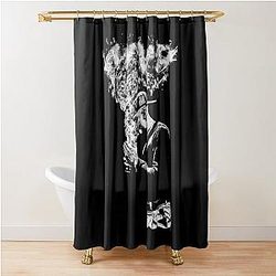 BIRD MVP Jalen Hurts Shower Curtain