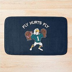 Fly Hurts ( Jalen Hurts ) Bath Mat
