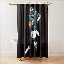 Jalen Hurts Shower Curtain