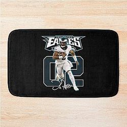Jalen Hurts Football Signature Bath Mat Perfect Gift For Football Lovers