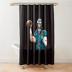 Jalen Hurts Shower Curtain
