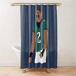 Jalen Hurts Shower Curtain