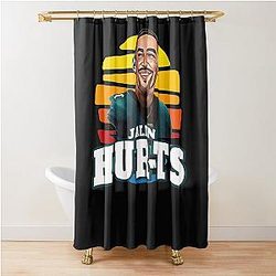 Jalen Hurts Shower Curtain