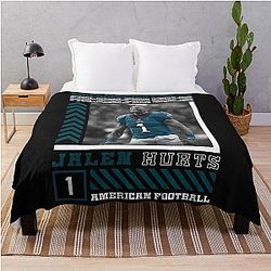 Jalen Hurts Throw Blanket