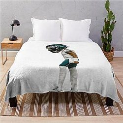 Big Jalen Hurts Throw Blanket
