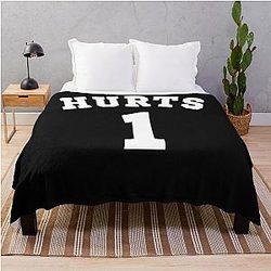 Jalen Hurts Throw Blanket