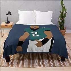 Jalen Hurts Throw Blanket