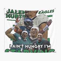 Jalen Hurts I'm Starving for This Tapestry