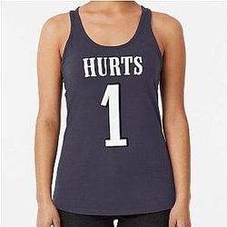 Jalen Hurts Eagles Racerback Tank Top